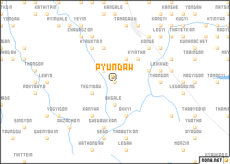 map of Pyundaw