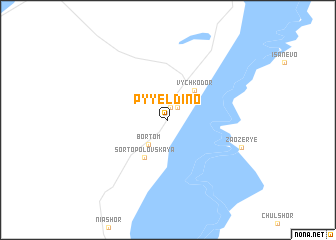 map of Pyyeldino