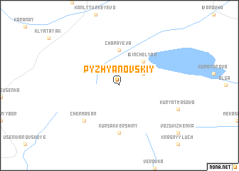 map of Pyzh\