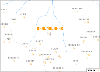 map of Qā‘ al Muḑafar