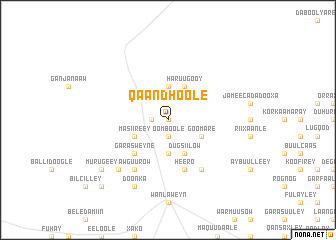 map of Qaan Dhoole