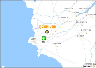 map of Qa‘ārīyah