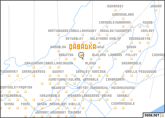 map of Qabadka