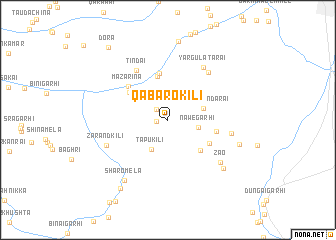 map of Qabaro Kili