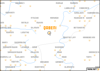 map of Qabeni