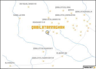 map of Qabīlat ar Rāghah