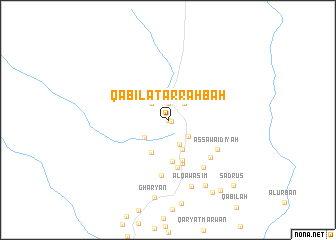 map of Qabīlat ar Raḩbah