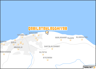 map of Qabīlat Awlād Dhiyāb