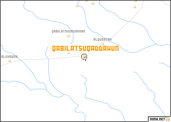 map of Qabīlat Sūq ad Dāwūn