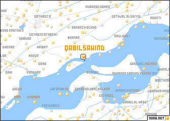 map of Qābil Sāwind