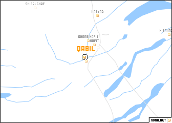 map of Qābil