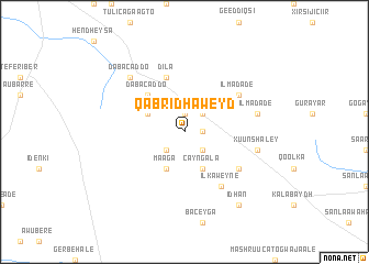 map of Qabri Dhaweyd