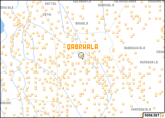 map of Qabrwāla