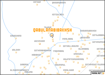 map of Qabūla Nabi Bakhsh