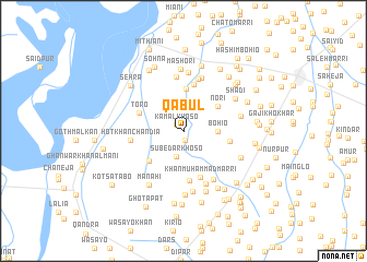 map of Qabūl