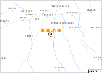 map of Qābūsīyah