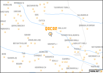 map of Qacar