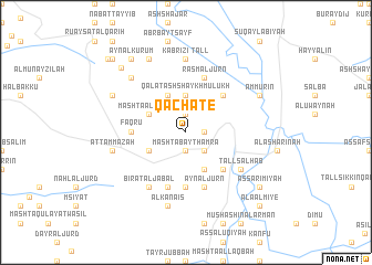 map of Qachâte