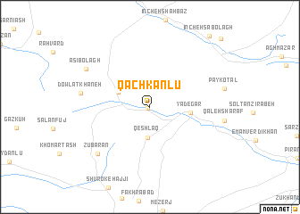 map of Qāch Kānlū