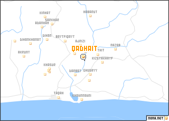 map of Qadhait