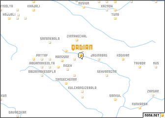 map of Qādīān