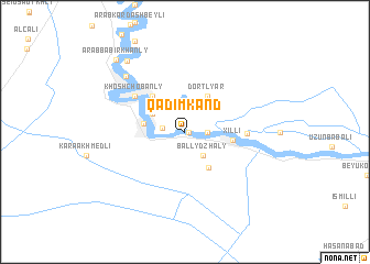 map of Qadimkǝnd