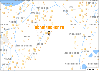 map of Qādin Shāh Goth