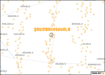 map of Qādir Bakhshwāla