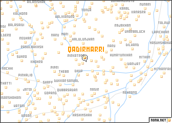 map of Qādir Marri