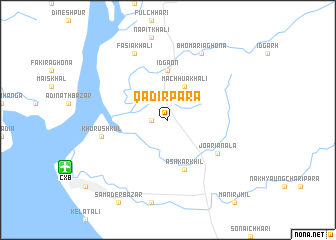 map of Qādirpāra
