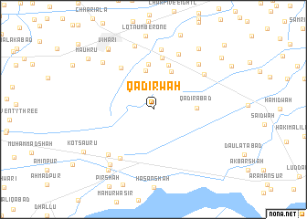 map of Qādirwāh