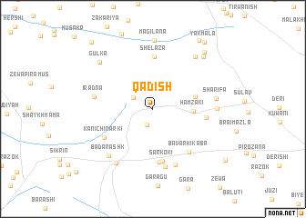 map of Qadish