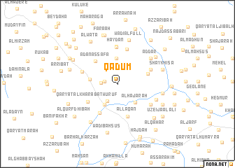 map of Qadūm