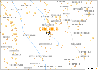 map of Qādūwāla