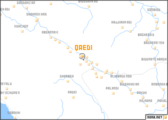 map of Qā‘edī