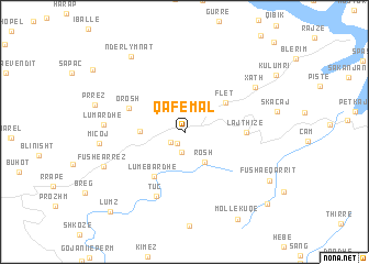 map of Qafëmal