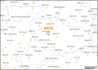 map of Qafë