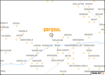 map of Qaf Qowl