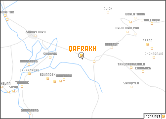 map of Qafrakh