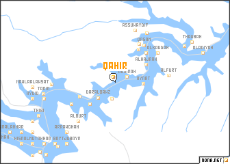 map of Qāhir