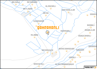 map of Qǝhrǝmanlı