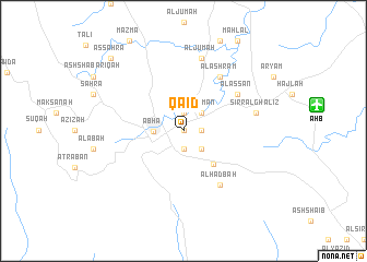 map of Qāʼid