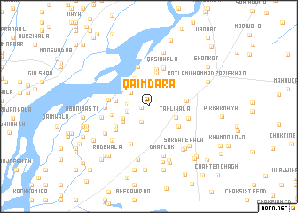 map of Qāim Dāra