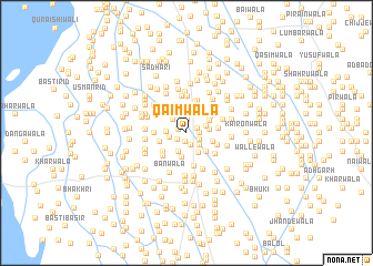 map of Qāimwāla