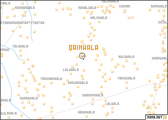 map of Qāimwāla