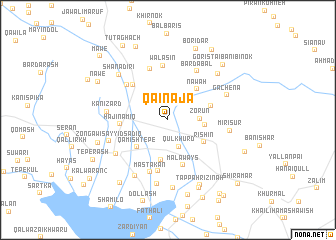 map of Qaināja