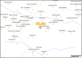 map of Qajāq