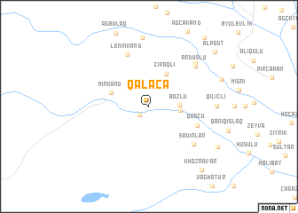 map of Qalaça