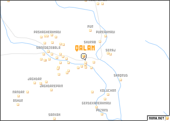 map of Qalam