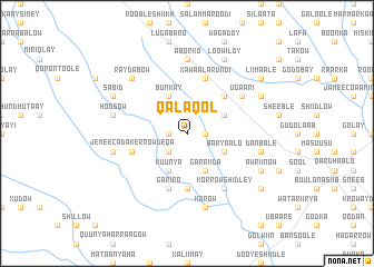 map of Qalaqol